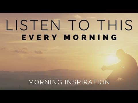 SPEND TIME WITH GOD EVERY DAY! | Listen To This Every Morning thumbnail