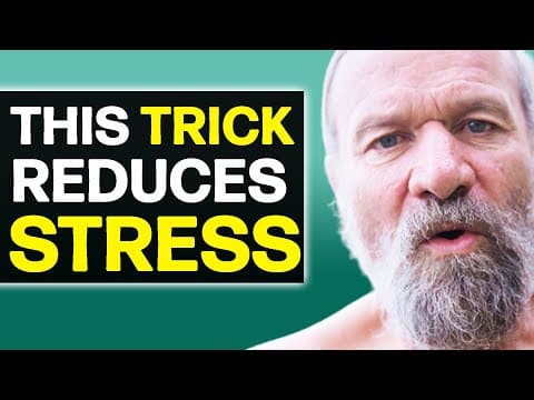 These 6 TRICKS Will Reduce STRESS & ANXIETY Today! | Wim Hof & Rangan Chatterjee thumbnail