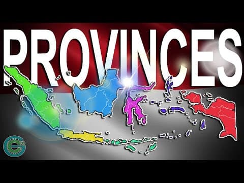 Provinces of INDONESIA explained thumbnail