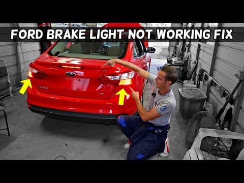 WHY BRAKE LIGHTS DO NOT WORK ON FORD. STOP LIGHTS NOT WORKING FIX thumbnail