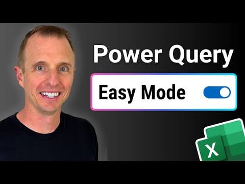 Power Query was HARD until I learned these 7 Tips thumbnail