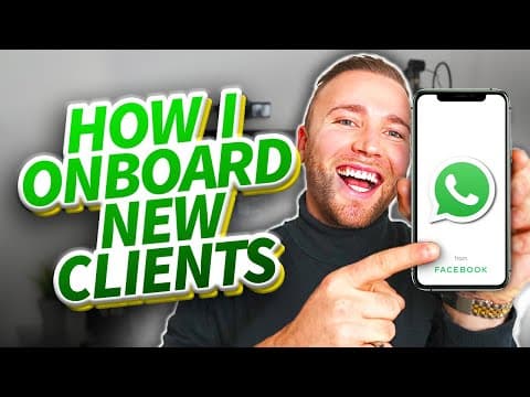 My Exact SMMA Client Onboarding Process thumbnail
