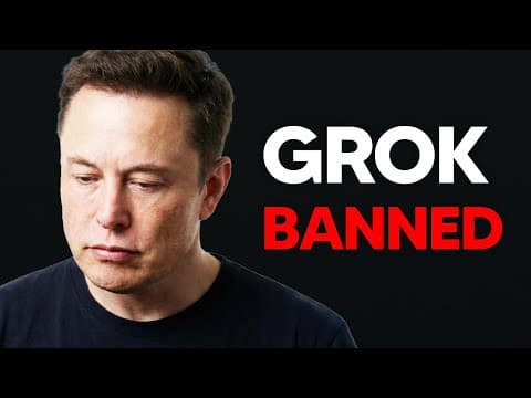 Elon Musks Grok Is Probably Going To Be Banned... thumbnail