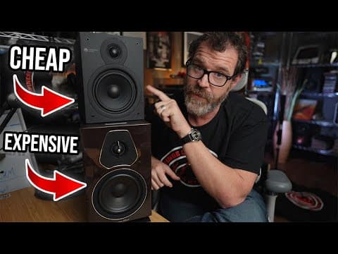 Expensive vs Cheap Speakers - Crazy Close... ish! thumbnail