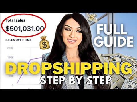 How to Start Dropshipping in 2024 | STEP BY STEP (FREE COURSE) thumbnail
