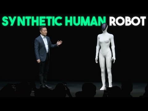 New AI Robot With Synthetic Skin SHOCKED the World: Uncomfortably Human! thumbnail