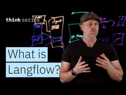 What is Langflow? Build AI Workflows with Python, Gen AI, & MCP Tools thumbnail