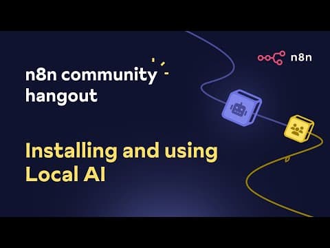 Installing and Using Local AI for n8n thumbnail
