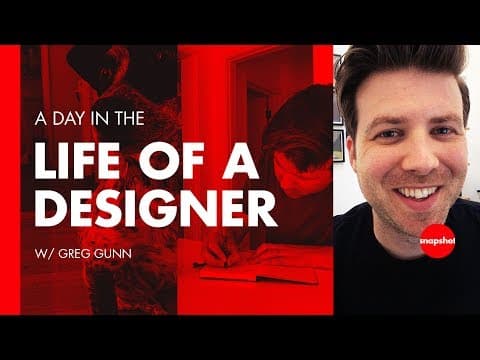 Day In The Life Of A Designer - 24 Hours With Creative Director Greg Gunn thumbnail