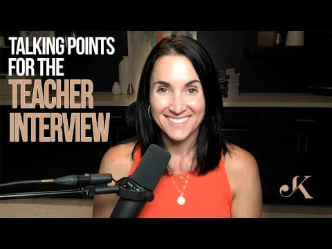 Say This in Your Teacher Interview | Kathleen Jasper thumbnail