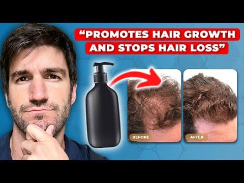 The TRUTH About Hair Loss Shampoos (Insane Before-After Photos) thumbnail