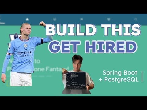 Ultimate Java Backend Project: Spring Boot Tutorial thumbnail