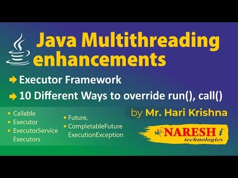 Java Multithreading Enhancement | by Mr. Hari Krishna thumbnail