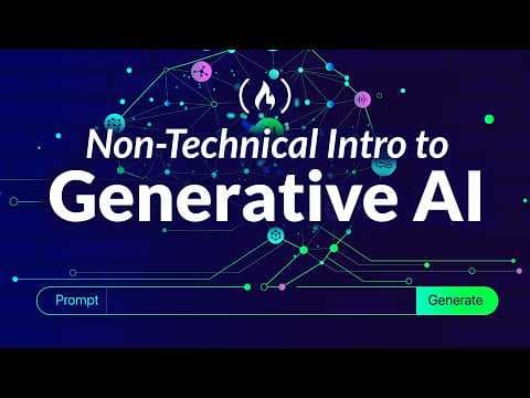 Non-Technical Intro to Generative AI thumbnail