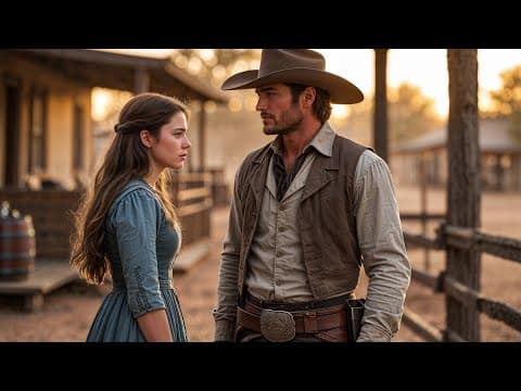 Her Stepfather Sold Her to Cover His Debts, The Cowboy Outbid Everyone and Let Her Choose thumbnail