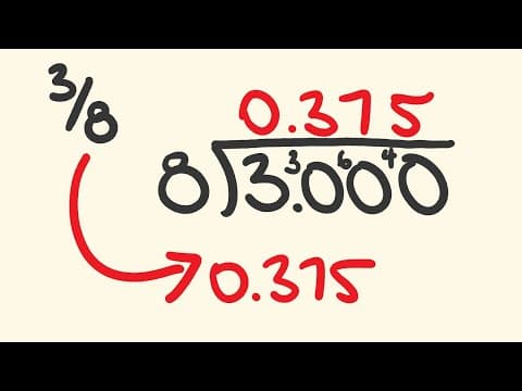 How Can You Easily Convert Fractions to Decimals? thumbnail