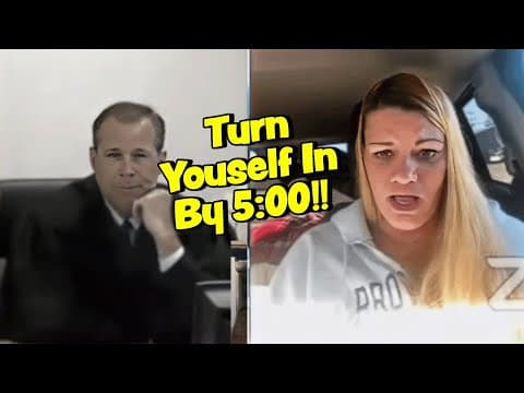 Judge Orders Mom to Jail After Attempting to Sign Away Her Children! CONTEMP!!! thumbnail