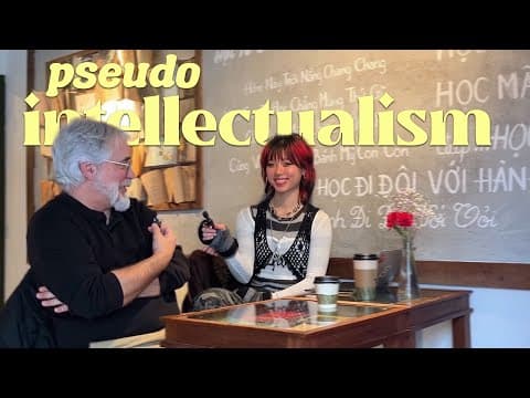 i asked philosophy professors to define PSEUDO-INTELLECTUALISM thumbnail