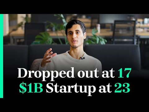 How Did a High School Dropout Build a $1B Startup? thumbnail