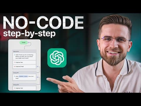 How to Create an AI Chatbot — Full Tutorial for Beginners thumbnail