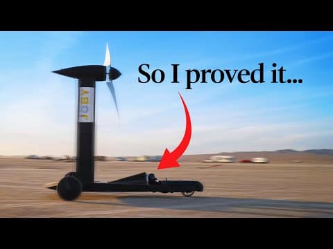 Can the Blackbird Car Really Go Faster Than the Wind? thumbnail