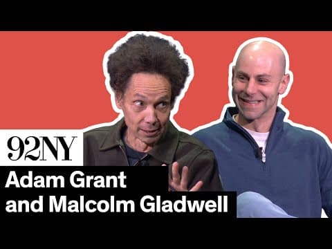 Adam Grant and Malcolm Gladwell: Hidden Potential: The Science of Achieving Greater Things thumbnail