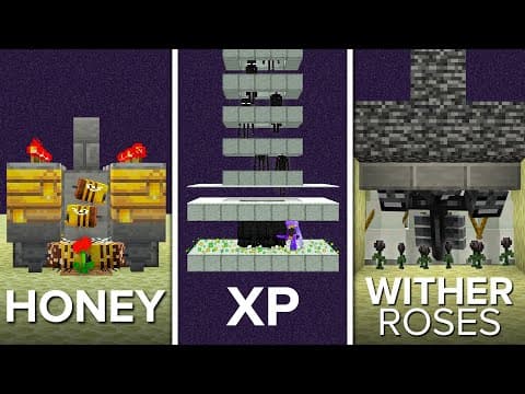 Top 3 End Farms You Must Build in Minecraft - Tutorial thumbnail