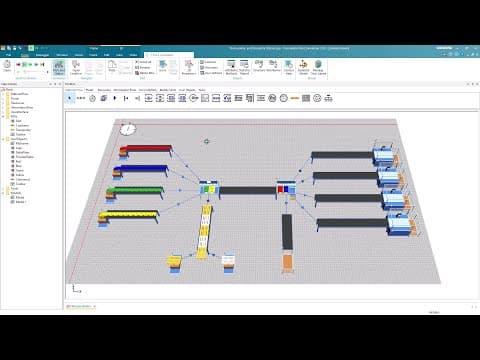 Plant Simulation 09 - assembly-dismantle station thumbnail