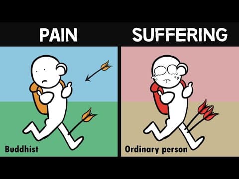 Don't Suffer More Than Needed | Buddhist Philosophy on Pain and Suffering thumbnail
