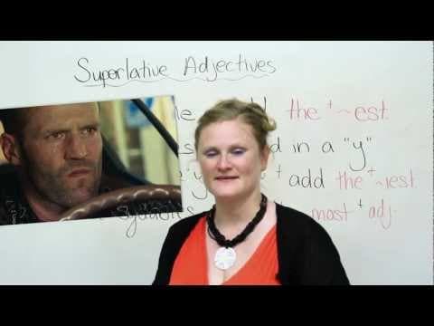 English Grammar - Superlative Adjectives - biggest, best, most beautiful, etc. thumbnail