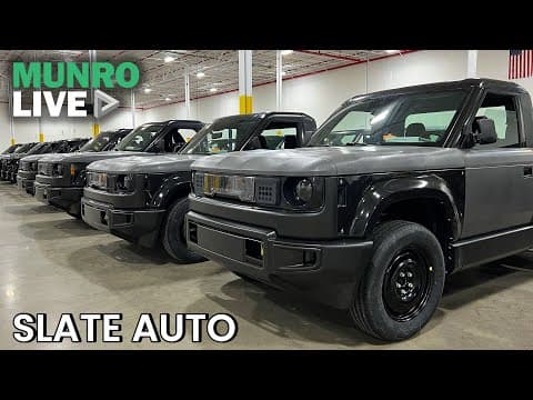 Inside Slate Auto’s EV Facility | Tour with CEO & Lead Engineer thumbnail