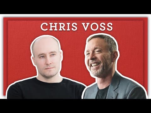 The Negotiating MASTERCLASS | Chris Voss and Shane Parrish thumbnail