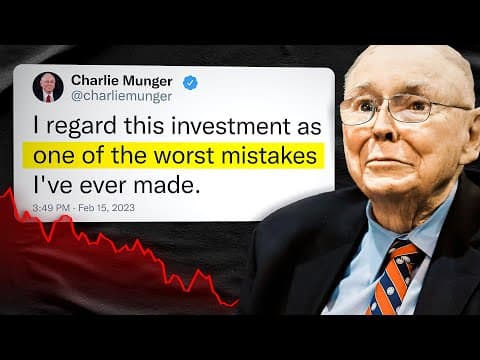 What Did Charlie Munger Say About His Alibaba Investment Mistake? thumbnail