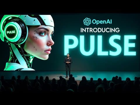 OpenAI Just Dropped PULSE: A Major Upgrade to ChatGPT thumbnail