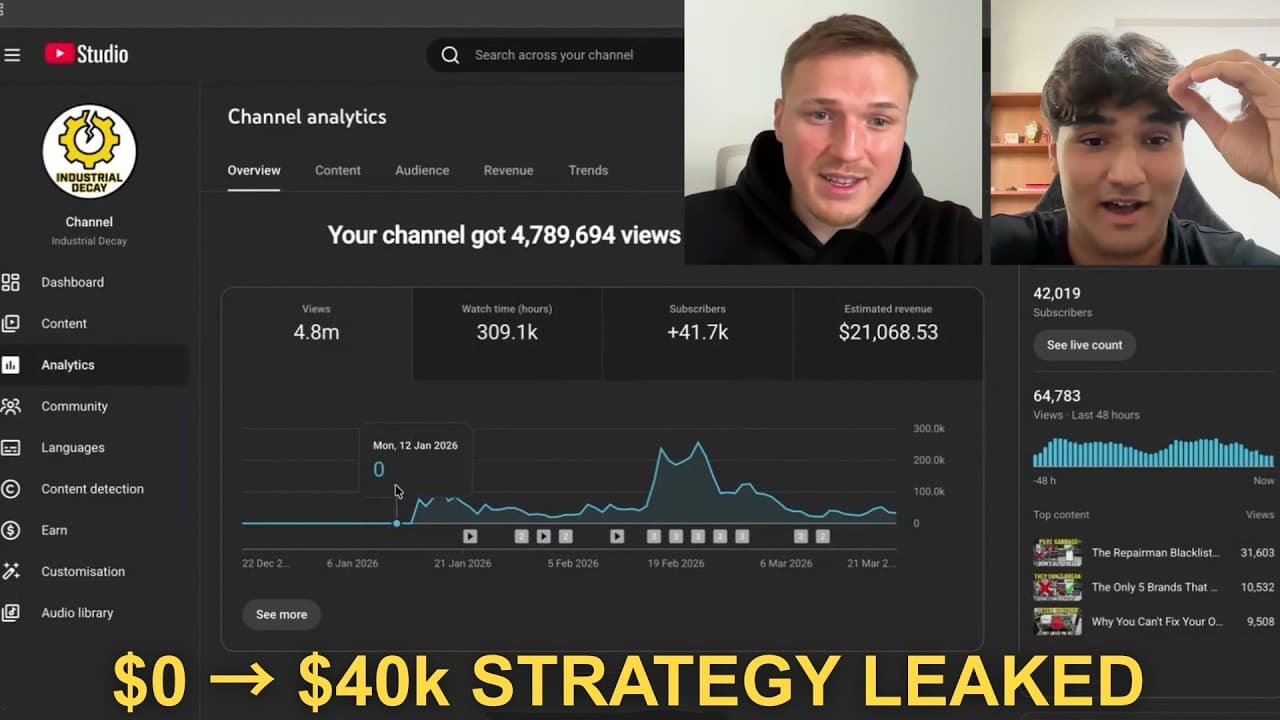 YouTube video player