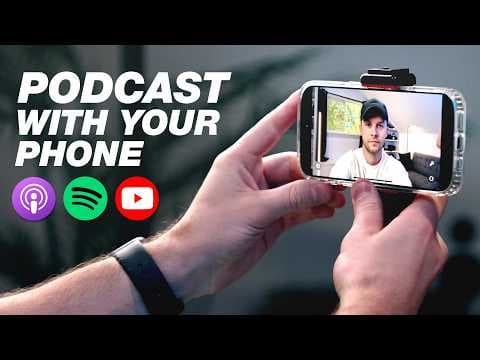 How to Start a Podcast with Your Phone (Step-by-Step Guide) thumbnail