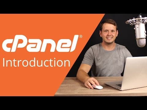cPanel beginner tutorial 2 - introduction to cPanel thumbnail