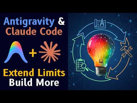 Google Antigravity + Claude Code 🚀 AI Coding Tips (Adding App Auth) thumbnail