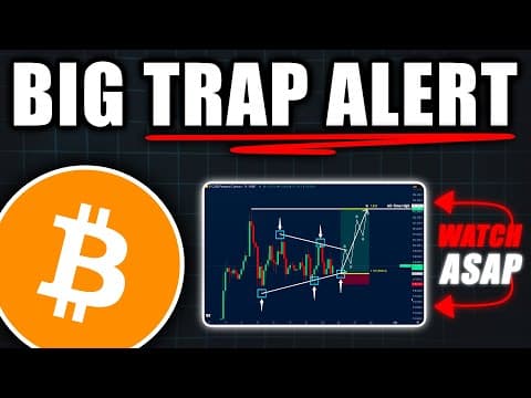 BITCOIN: Don’t Get Trapped Now! (warning) - BTC Price Prediction Today thumbnail