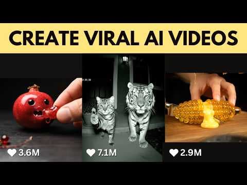 How I Create Viral AI Videos Using VEO 3 In Minutes thumbnail