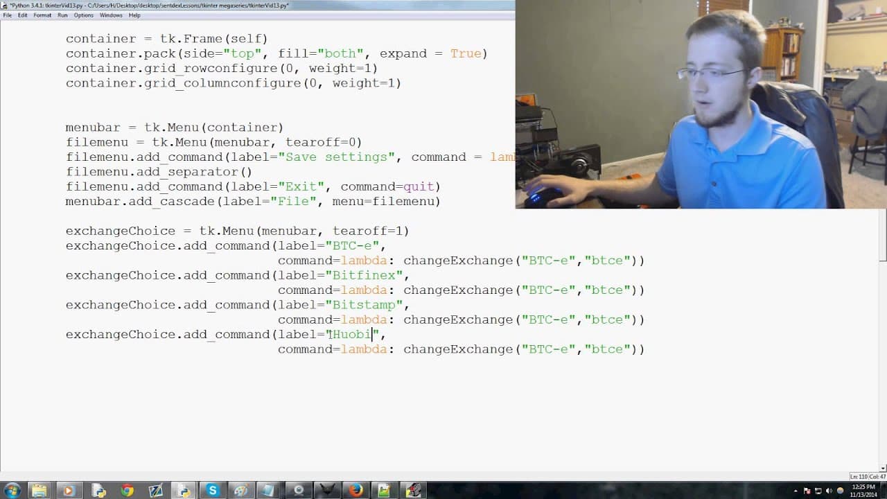 YouTube video player