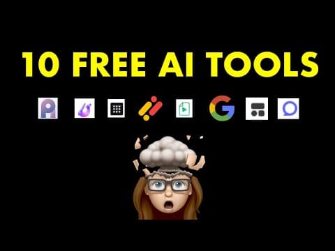 What Are the Best Free AI Tools to Use Right Now? thumbnail