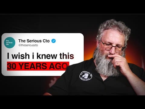 The WORST Career Advice Devs Still Believe (And What To Do Instead) thumbnail