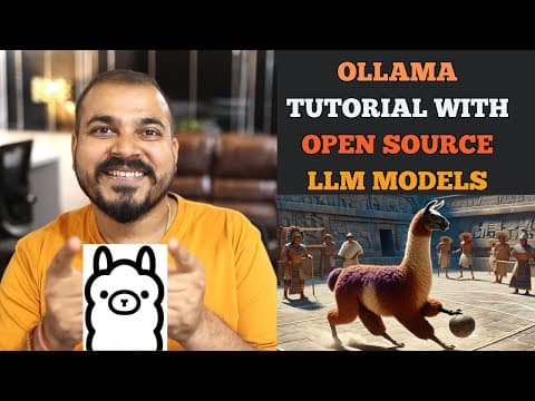 Ollama-Run large language models Locally-Run Llama 2, Code Llama, and other models thumbnail