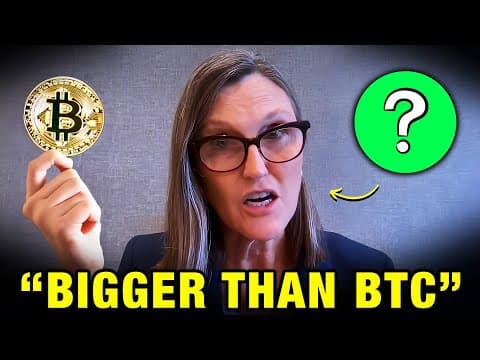 Cathie Wood: "The 1000x Opportunity EVEN Bigger Than Bitcoin" (Time To BUY) thumbnail