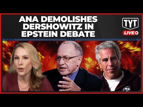 Ana DESTROYS Alan Dershowitz As He ATTACKS Jeffrey Epstein’s Accusers. thumbnail