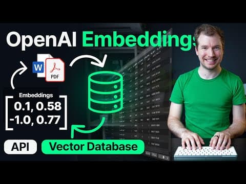 How to Use OpenAI Embeddings with Vector Databases thumbnail