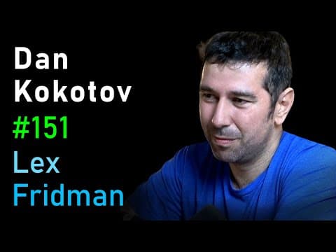 Dan Kokotov: Speech Recognition with AI and Humans | Lex Fridman Podcast #151 thumbnail