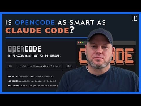 Is OpenCode as Smart as Claude Code? thumbnail