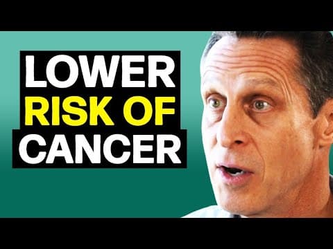 TAKE THESE 5 Steps To REDUCE Your Risk Of Cancer! | Mark Hyman thumbnail